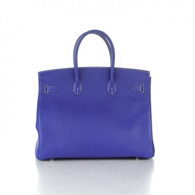 Hermes Birkin Epsom 35 Biru Electrik/Mykonos Order Hermes Birkin Epsom 35 Biru Electrik/Mykonos