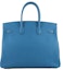 Order Hermes Birkin Epsom Palladium 35 Biru Zanzibar