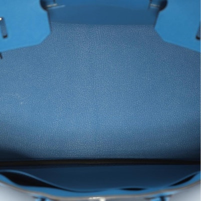 Hermes Birkin Epsom Palladium 35 Biru Zanzibar Lookbook Hermes Birkin Epsom Palladium 35 Biru Zanzibar