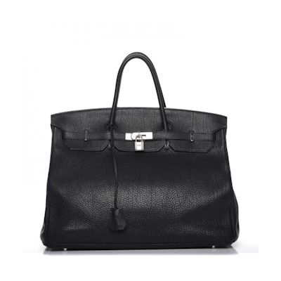 Hermes Birkin Fjord 40 Noir