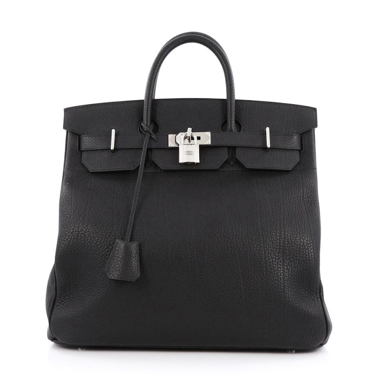 Hermes Birkin HAC Fjord 40 Noir