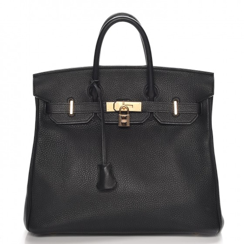 Hermes Birkin HAC Togo 32 Noir