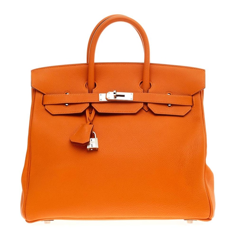 Hermes Birkin HAC Togo 32 Orange