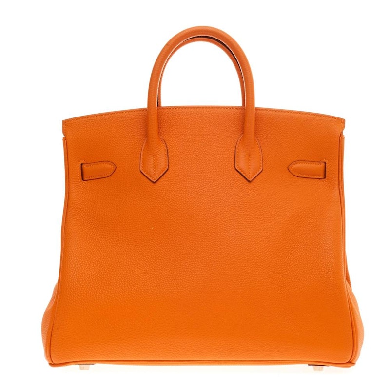Order 愛馬仕柏金HAC Togo 32 橙色
