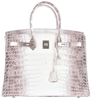 Hermes Birkin Himalayan Niloticus Buaya Matte 35 Putih, Coklat Buy Hermes Birkin Himalayan Niloticus Buaya Matte 35 Putih, Coklat