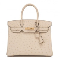 Hermes Birkin Ostrich 30 Parchement Hermes Birkin Ostrich 30 Parchement