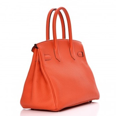 Hermes Birkin Taurillon Clemence 30 Oranye Poppy Order Hermes Birkin Taurillon Clemence 30 Oranye Poppy