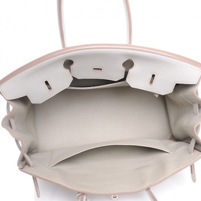 Hermes Birkin Taurillon Clemence 35 Gris Perle Tas Mewah Wanita Lookbook Hermes Birkin Taurillon Clemence 35 Gris Perle Tas Mewah Wanita