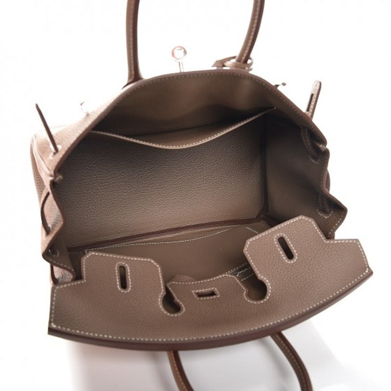 Lookbook 愛馬仕鉑金包Togo 25 烏木色