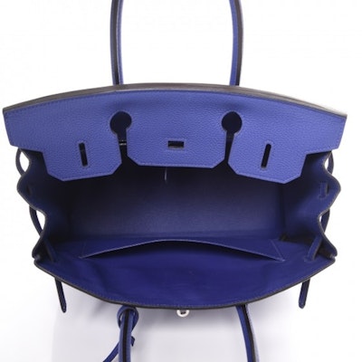 Hermes Birkin Togo 30 Azul Eléctrico Lookbook Hermes Birkin Togo 30 Azul Eléctrico