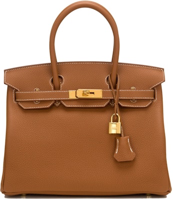 Hermes Birkin Togo 30 Oro Marrón Buy Hermes Birkin Togo 30 Oro Marrón