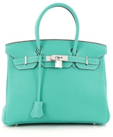 Hermes Birkin Togo 30 Lagon Hermes Birkin Togo 30 Lagon
