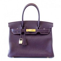 Hermes Birkin Togo 30 Raisin Hermes Birkin Togo 30 Raisin