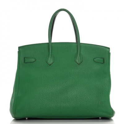 Hermes Birkin Togo 35 Verde Bambú Order Hermes Birkin Togo 35 Verde Bambú