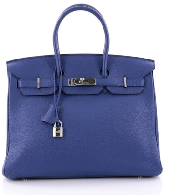 Hermès Birkin Togo 35 Azul Eléctrico Buy Hermès Birkin Togo 35 Azul Eléctrico