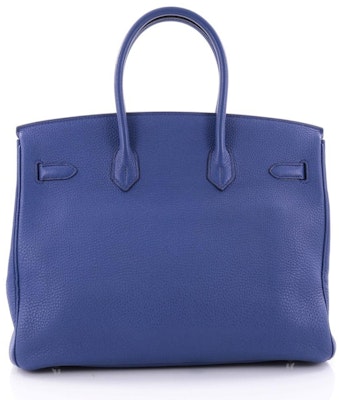 Hermès Birkin Togo 35 Azul Eléctrico Order Hermès Birkin Togo 35 Azul Eléctrico