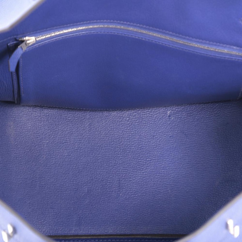 Lookbook 愛馬仕 Birkin Togo 35 電藍色