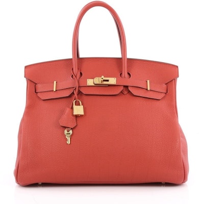Hermès Birkin Togo 35 Geranio Buy Hermès Birkin Togo 35 Geranio