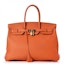 Buy Hermes Birkin Togo 35 Naranja Oro