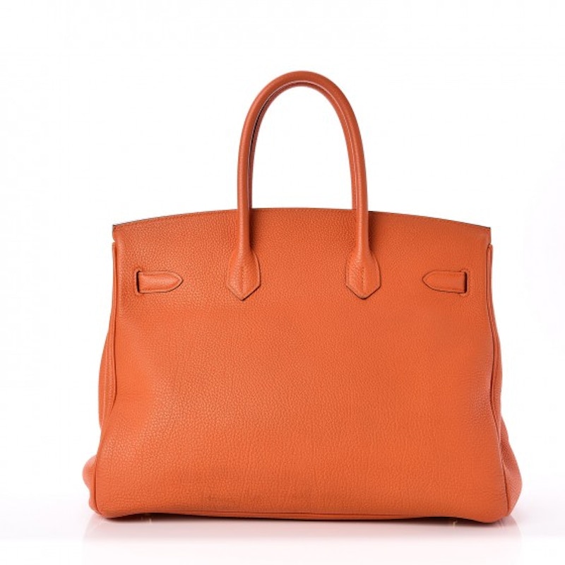 Order 愛馬仕Birkin Togo 35橙金包