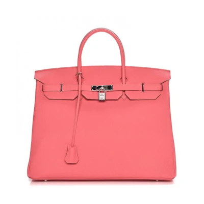 Hermes Birkin Togo 40 Rose Lipstick