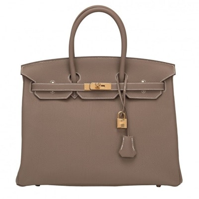 Hermes Birkin Togo Berlapis Emas 35 Etoupe Buy Hermes Birkin Togo Berlapis Emas 35 Etoupe