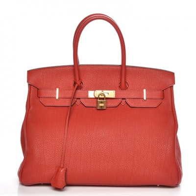 Hermes Birkin Togo Berlapis Emas 35 Rouge Casaque Buy Hermes Birkin Togo Berlapis Emas 35 Rouge Casaque