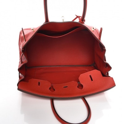 Hermes Birkin Togo Berlapis Emas 35 Rouge Casaque Lookbook Hermes Birkin Togo Berlapis Emas 35 Rouge Casaque