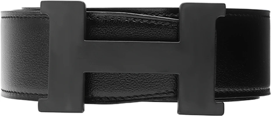 HERMES 黑色扣頭 Togo 小牛皮可雙面用腰帶 3.8cm - 黑色/藍色 腰帶 H081106CH89-H077971CAAE Purchase HERMES 黑色扣頭 Togo 小牛皮可雙面用腰帶 3.8cm - 黑色/藍色 腰帶 H081106CH89-H077971CAAE