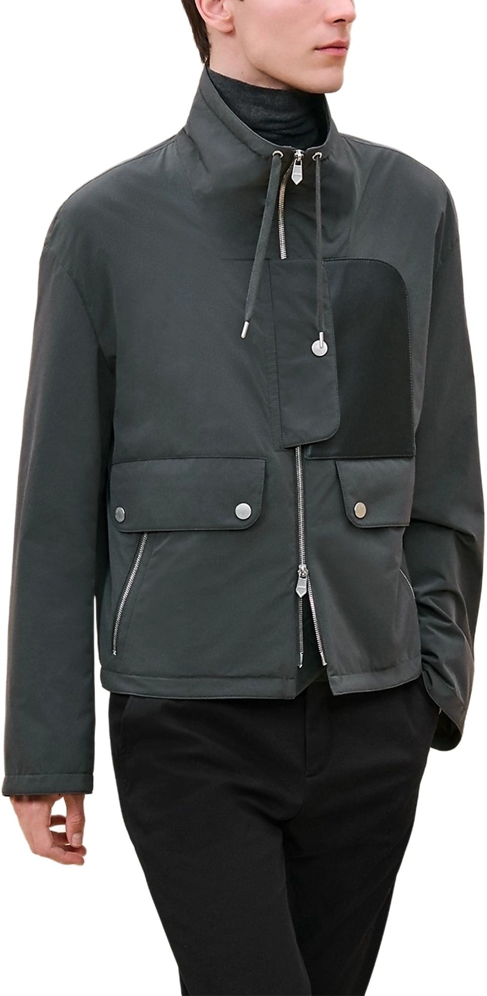 hermes-black-high-neck-drawstring-zip-up-jacket-h462860-hk-06