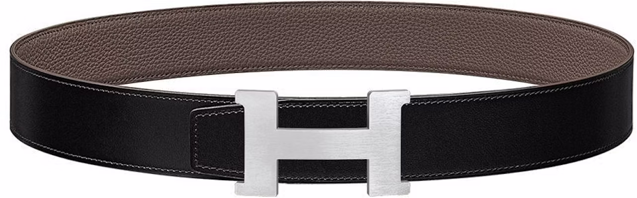 HERMES Cinturón Negro de Cuero con Hebilla Mate Lisa 38cm Ancho H074562CB86H077971CAAG095 Buy HERMES Cinturón Negro de Cuero con Hebilla Mate Lisa 38cm Ancho H074562CB86H077971CAAG095