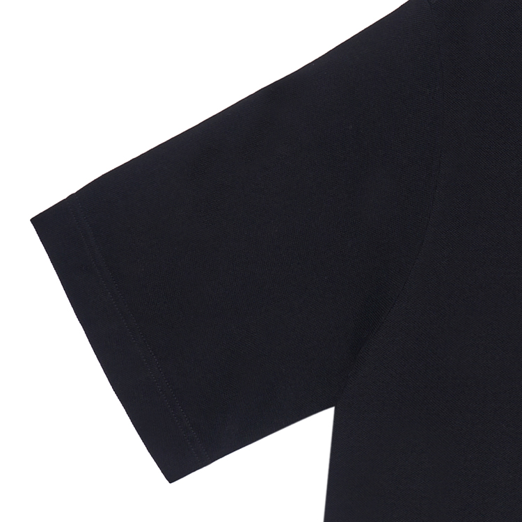 Cheap HERMES Polo Negro de Manga Corta con Bolsillo para Hombre. H072325HA02