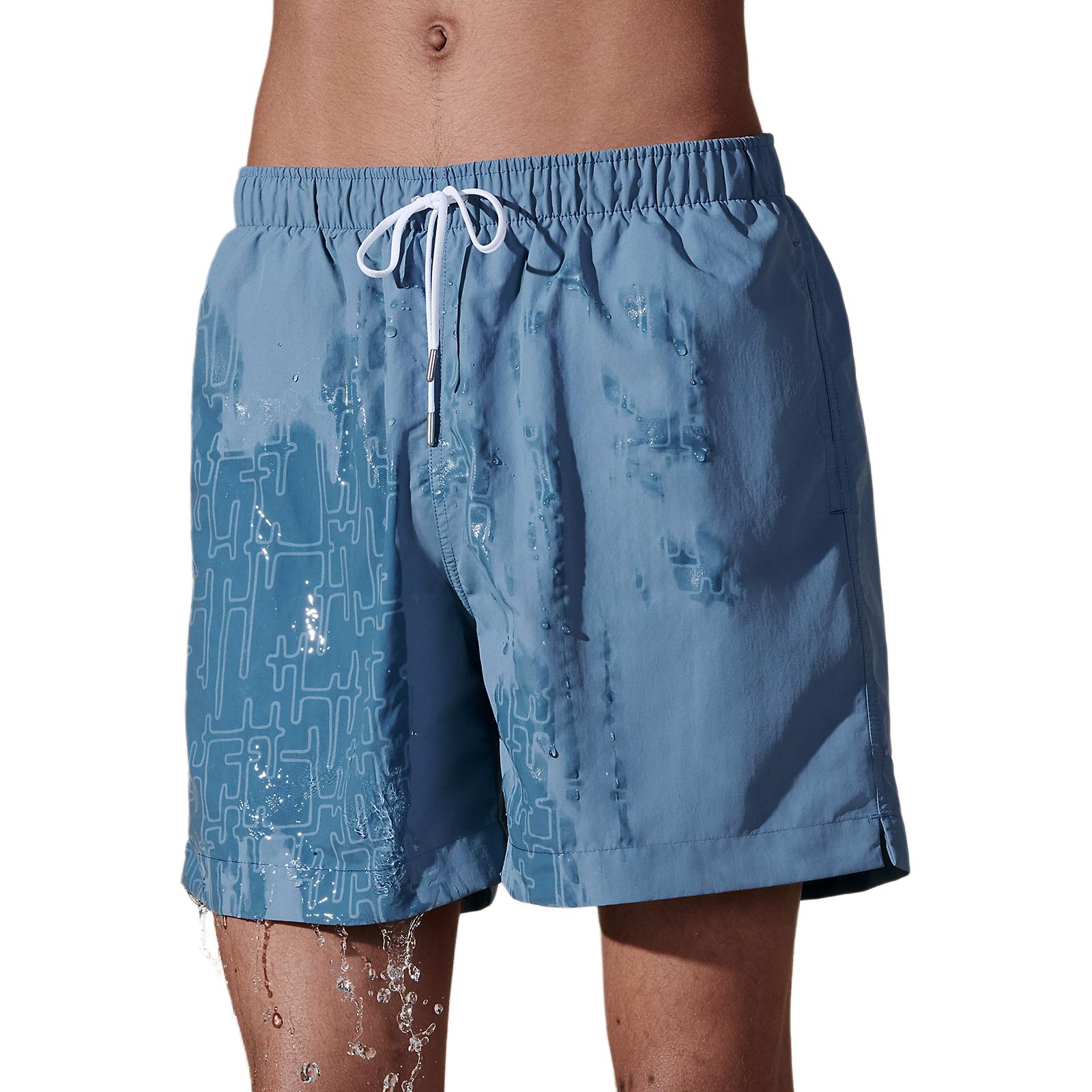 Purchase HERMES Seluar Renang Biru Sulaman dengan Tali Serut H458100H25GSM