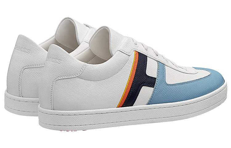 Shop HERMES Bumerán 'Azul Blanco' H211861Z-HB4