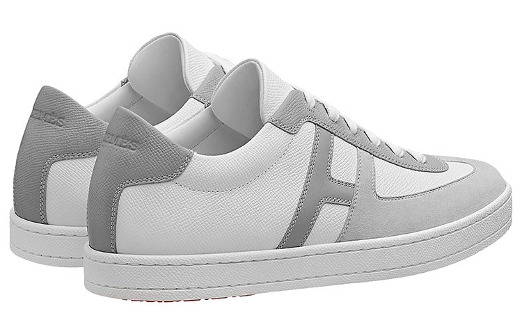 Shop HERMES Boomerang 'Blanco Gris' H211875Z-H90