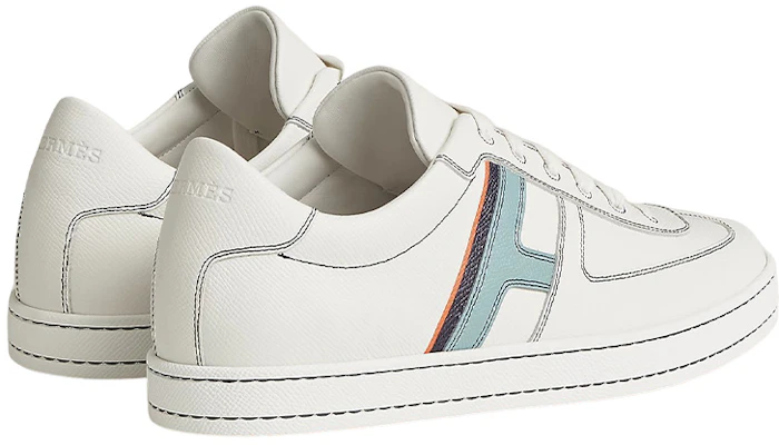 HERMES Boomerang 'Sepatu Kulit Putih Low-Top' H211861Z-HMB Shop HERMES Boomerang 'Sepatu Kulit Putih Low-Top' H211861Z-HMB