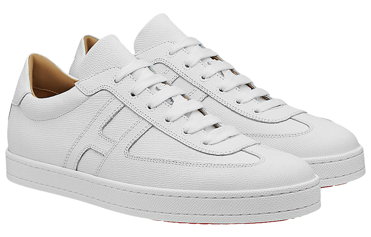 Lookbook HERMES Boomerang Lage Sneakers ''Wit Fashion'' H202950Z-H90