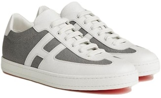 HERMES愛馬仕 Boomerang 低幫繫帶 時尚板鞋 男款 白色 Lookbook HERMES愛馬仕 Boomerang 低幫繫帶 時尚板鞋 男款 白色