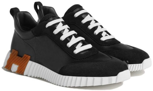 爱马仕 黑色皮革低帮休闲鞋 H221898Z-H02 Lookbook 爱马仕 黑色皮革低帮休闲鞋 H221898Z-H02