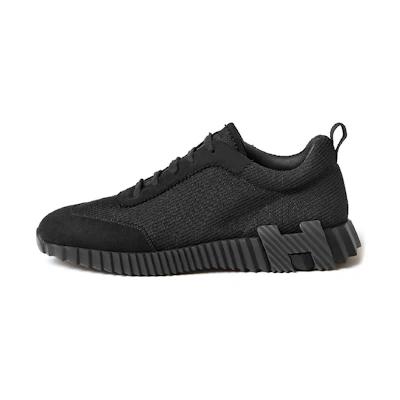 HERMES Bouncing 'Black Low-Top'