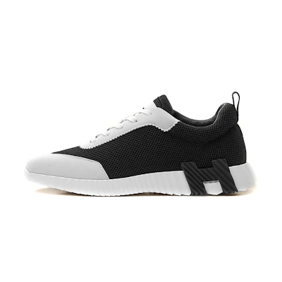 HERMES Bouncing 'Black White Goat Leather'