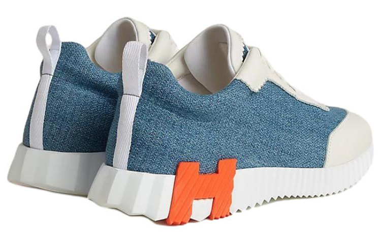 Shop HERMES Bouncing 'Biru Putih' H231766Z-HCB