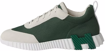 HERMES Bouncing 'Green Fashion Lace-Up Low-Top' H231764Z-HV7 HERMES Bouncing 'Green Fashion Lace-Up Low-Top' H231764Z-HV7
