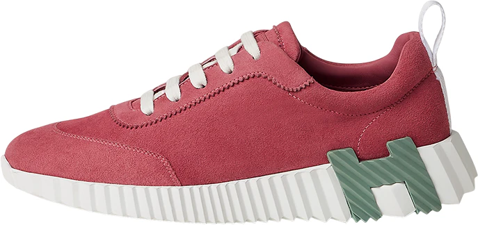 hermes-bouncing-red-leather-low-top-h231004-z-8-h