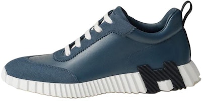 HERMES Bouncing 'Sleek Blue Low-Top' H221898Z-HQ8 HERMES Bouncing 'Sleek Blue Low-Top' H221898Z-HQ8