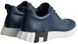 Lookbook HERMES Bouncing 'Sleek Blue Low-Top Kasut Rendah Biru Bergaya' H221898Z-HQ8