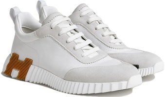 爱马仕白棕色皮革弹跳包 H221898Z-H92 Lookbook 爱马仕白棕色皮革弹跳包 H221898Z-H92