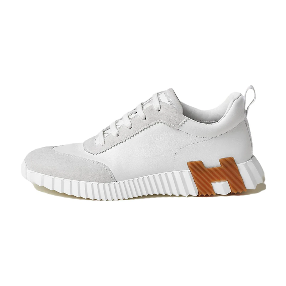 Comprar HERMES Bouncing 'White Brown Leather' H221898Z-H92 - Novelship