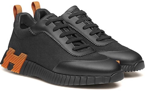 HERMES 愛馬仕 Bouncing 小牛皮運動鞋 黑蜜色 Lookbook HERMES 愛馬仕 Bouncing 小牛皮運動鞋 黑蜜色