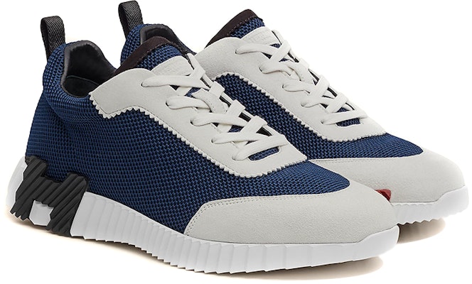 HERMES Bouncing Sneaker 'Blue Goat Leather' H221897Z-HI Lookbook HERMES Bouncing Sneaker 'Blue Goat Leather' H221897Z-HI